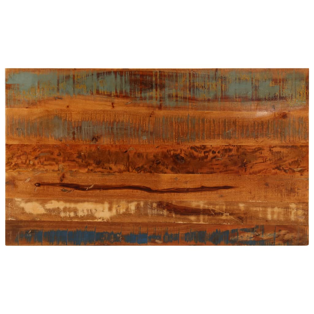 Coffee Table Multicolour Solid reclaimed wood and powder-coated steel