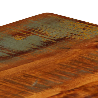 Coffee Table Multicolour Solid reclaimed wood and powder-coated steel