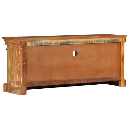 TV Stand Varies Reclaimed Wood, Metal 43.3 x 11.8 x 17.7 in