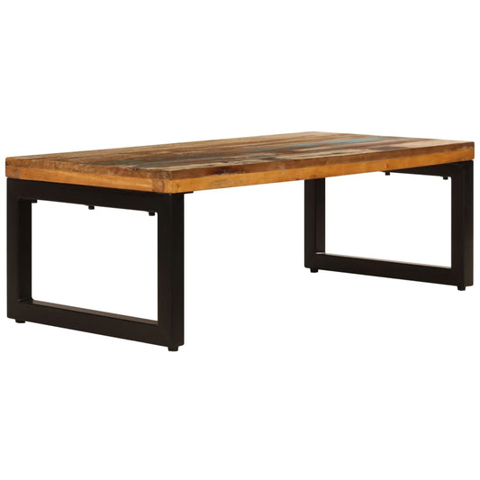 Coffee Table Multicolor with steel legs