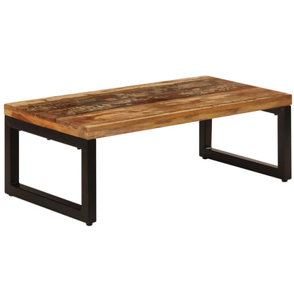 Coffee Table Multicolor with steel legs