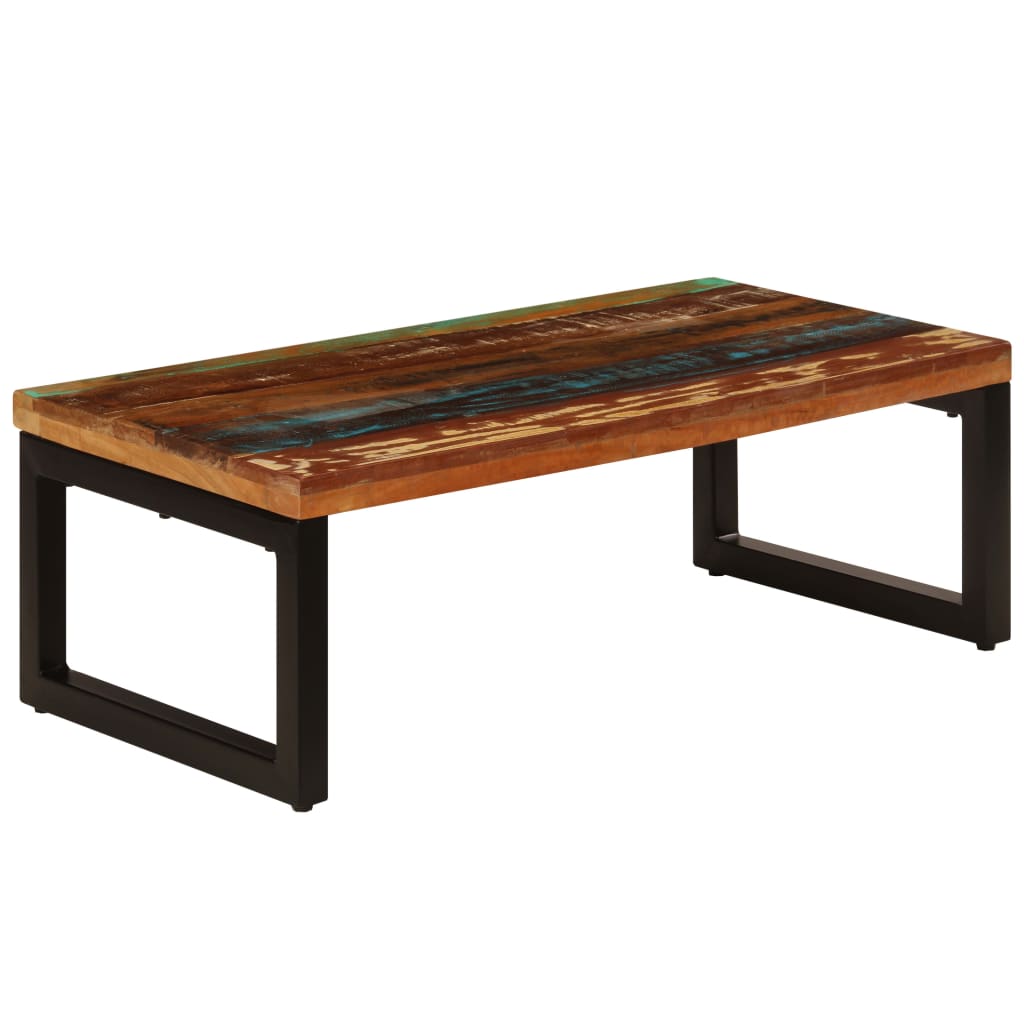 Coffee Table Multicolor with steel legs