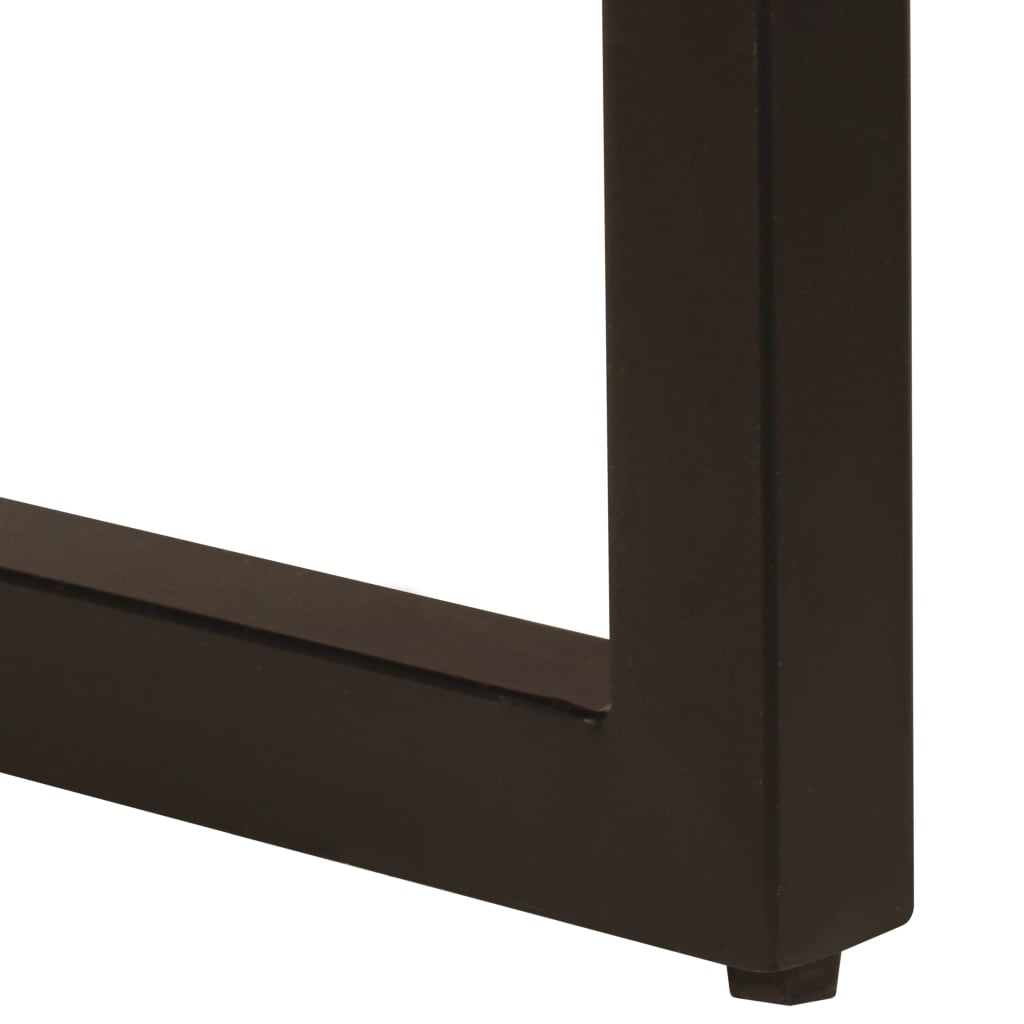 Coffee Table Multicolor with steel legs