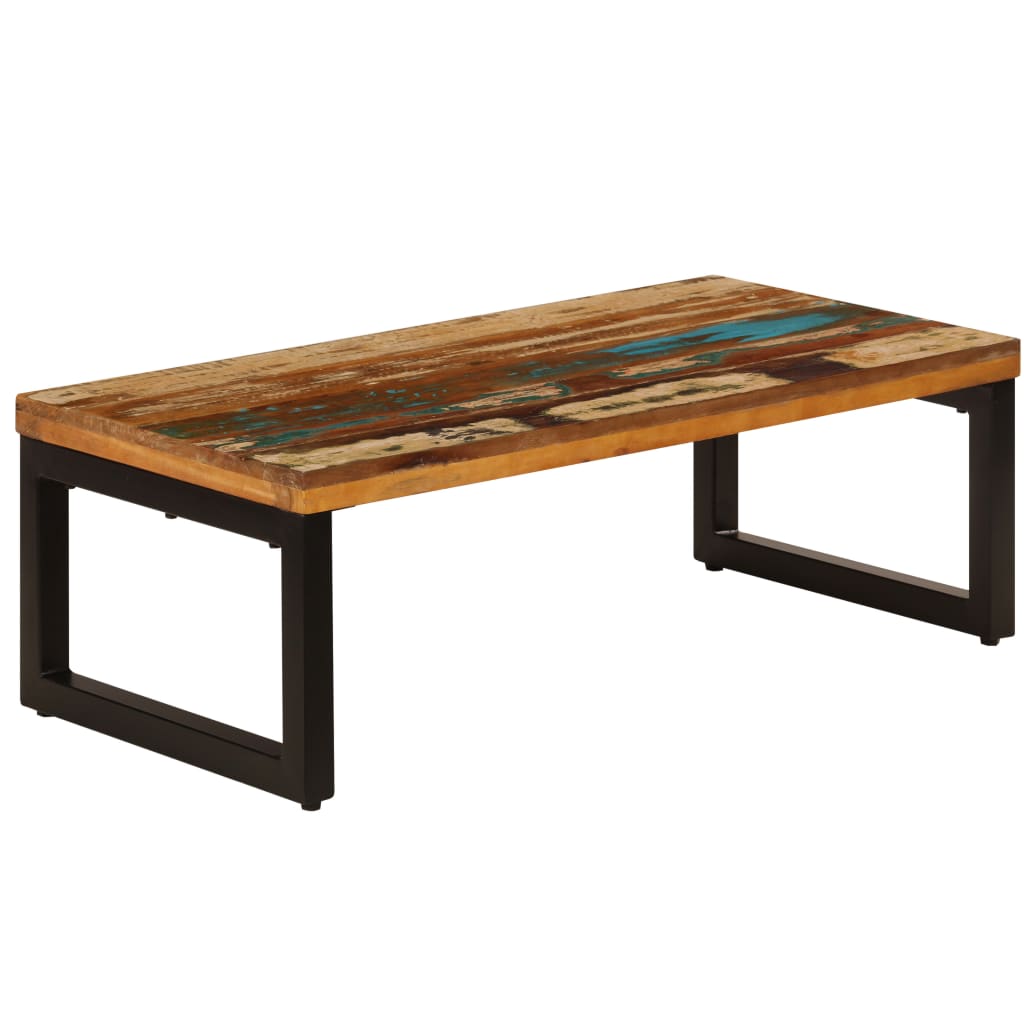 Coffee Table Multicolor with steel legs