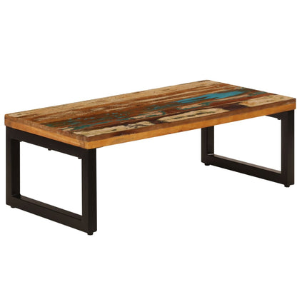 Coffee Table Multicolor with steel legs