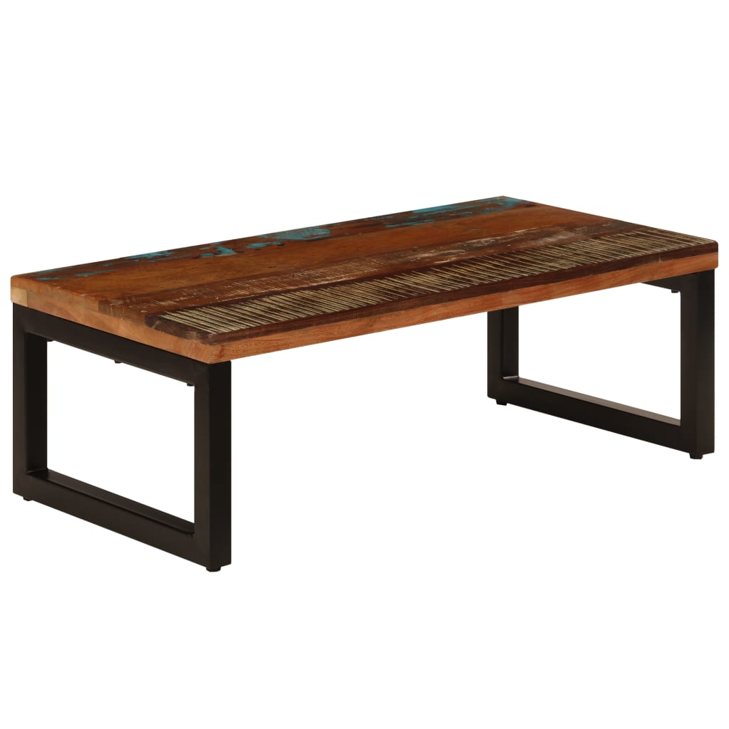 Coffee Table Multicolor with steel legs
