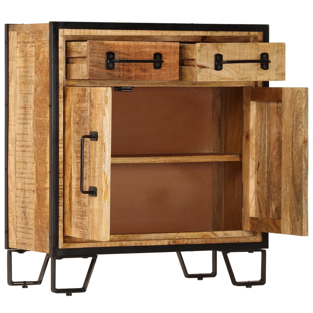 Cabinet Each one's unique Solid Mango Wood 25.6 x 11.8 x 27.6 in