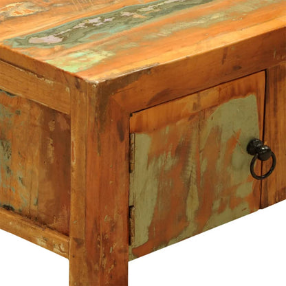 TV Stand Multicolor Reclaimed solid wood Medium TV Stand