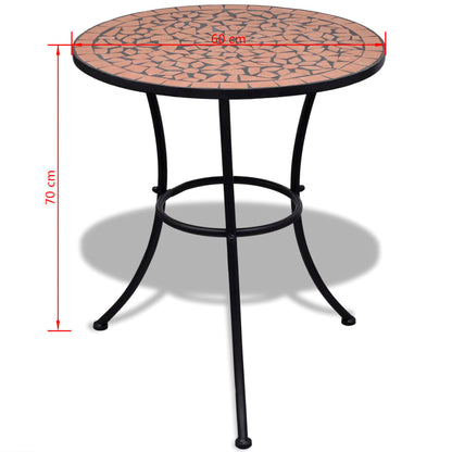 Patio Furniture Terracotta Powder-coated iron, ceramic tile Small