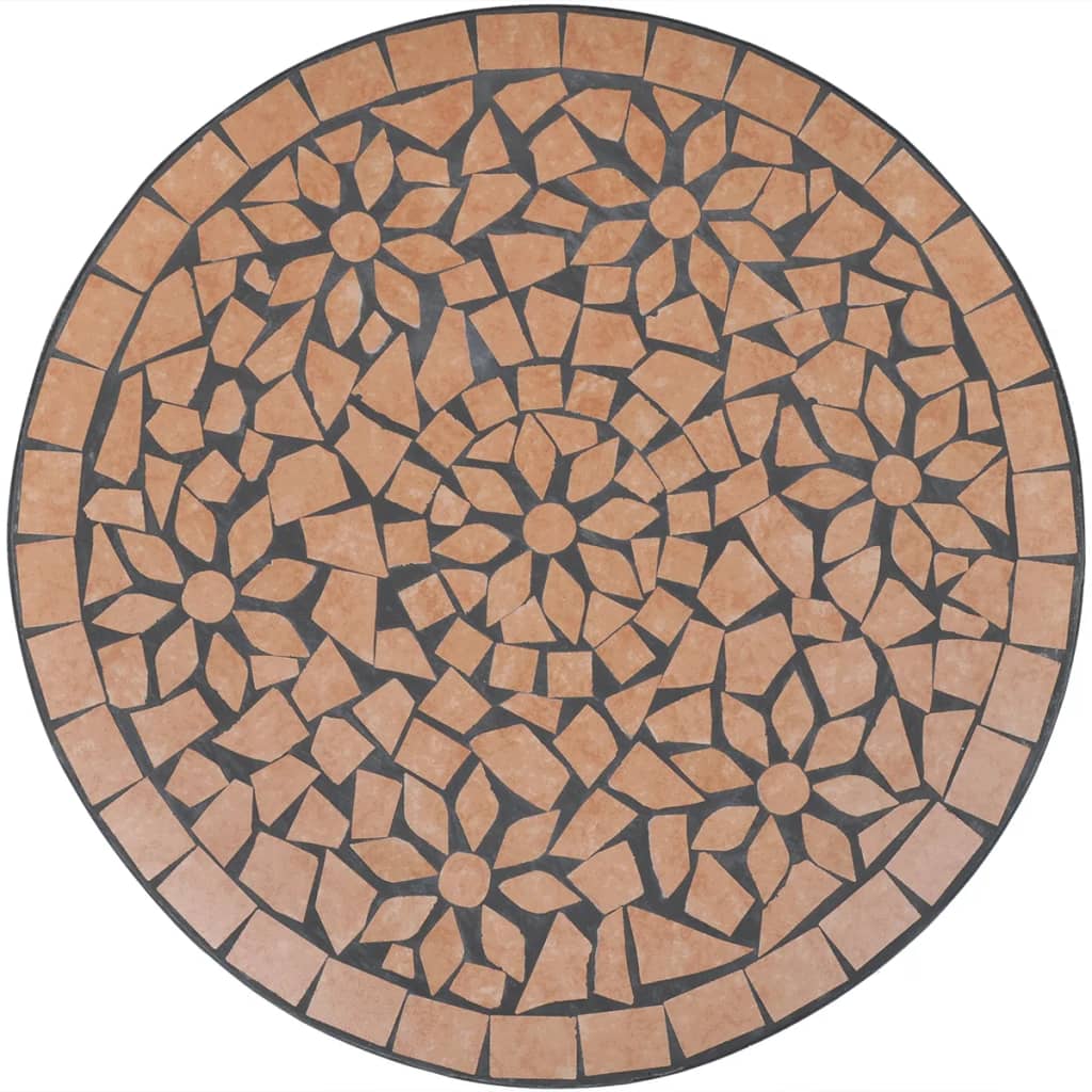 Patio Furniture Terracotta Powder-coated iron, ceramic tile Small