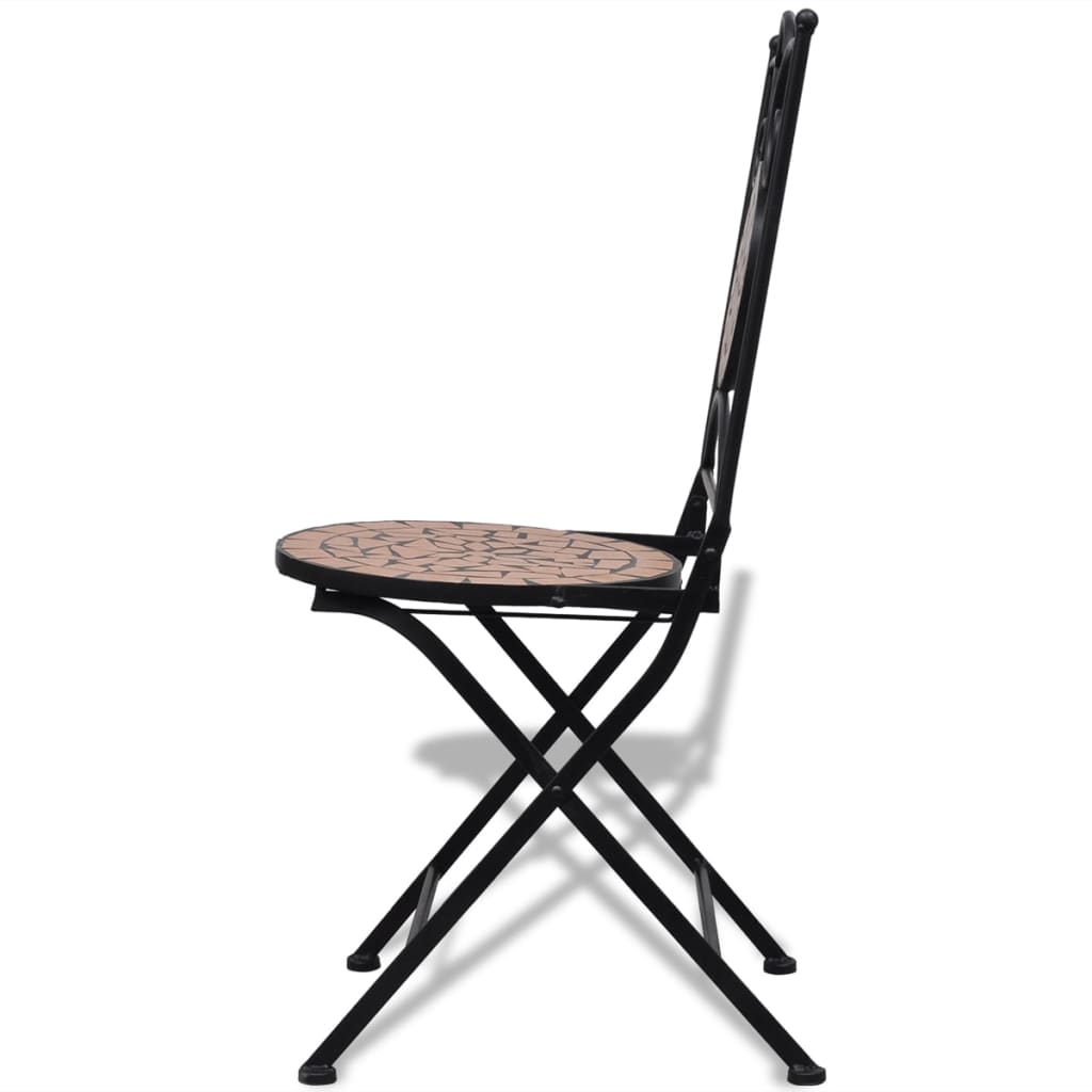 Patio Furniture Terracotta Powder-coated iron, ceramic tile Small