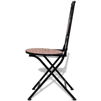 Patio Furniture Terracotta Powder-coated iron, ceramic tile Small