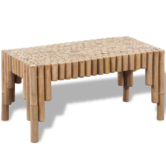 Coffee Table Genuine bamboo color High-quality bamboo Small