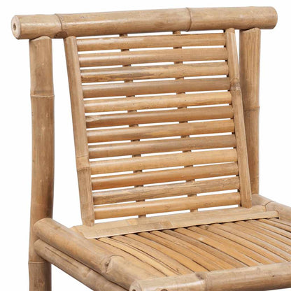 Counter Stools Set of 2 Bamboo Standard Durable Bar Stool