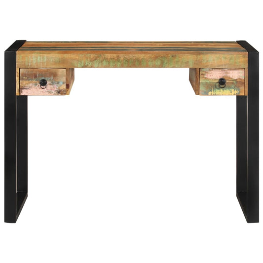 Desk Multicolor Solid reclaimed wood, steel Medium Computer Desk
