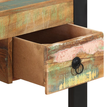 Desk Multicolor Solid reclaimed wood, steel Medium Computer Desk