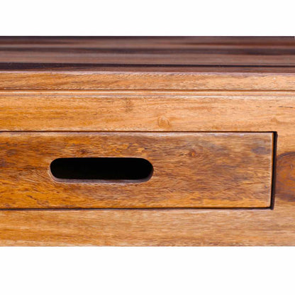 Coffee Table Brown Solid Acacia wood, Palisander wood Medium