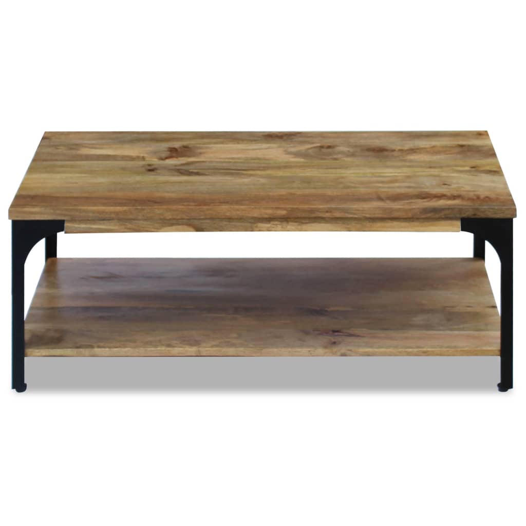 Coffee Table Natural Mango Mango Wood, Steel