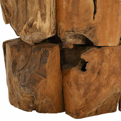 Coffee Table Brown Solid teak driftwood Medium Coffee Table