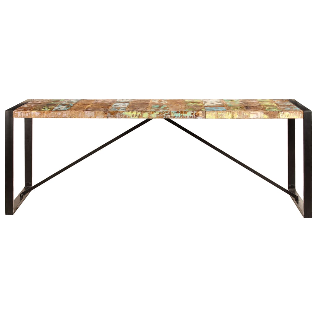 Dining Table varied wood colors
