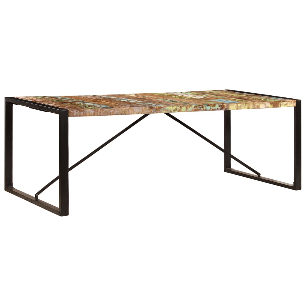 Dining Table varied wood colors