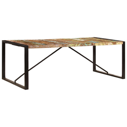Dining Table varied wood colors