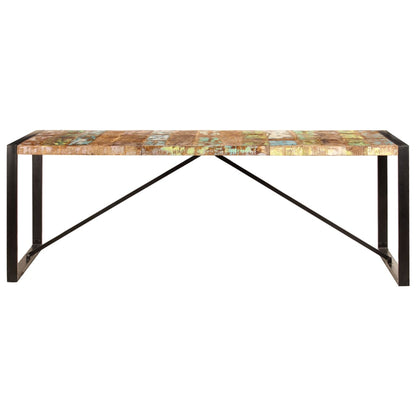 Dining Table varied wood colors