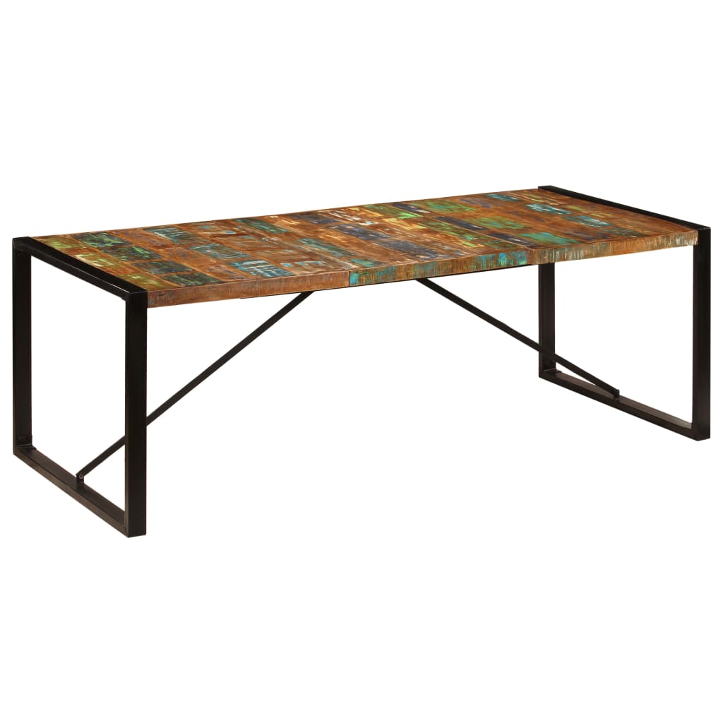 Dining Table varied wood colors