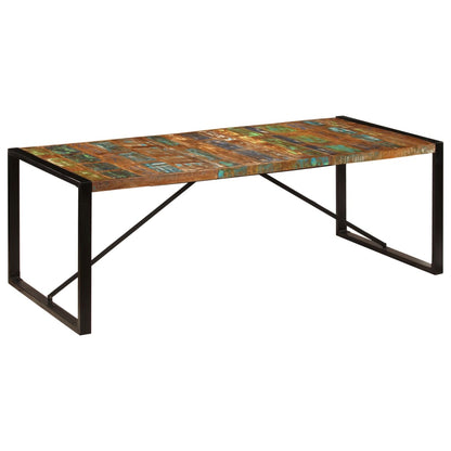 Dining Table varied wood colors