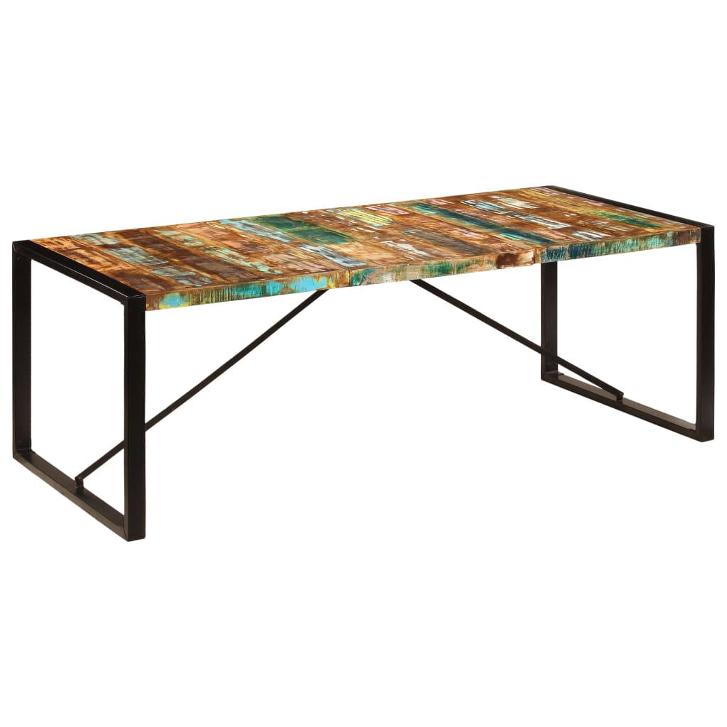 Dining Table varied wood colors