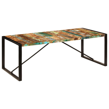 Dining Table varied wood colors