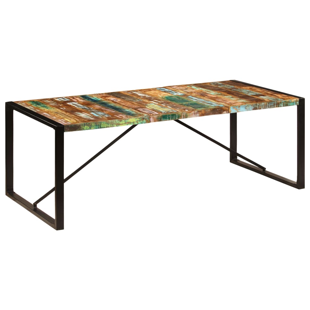 Dining Table varied wood colors
