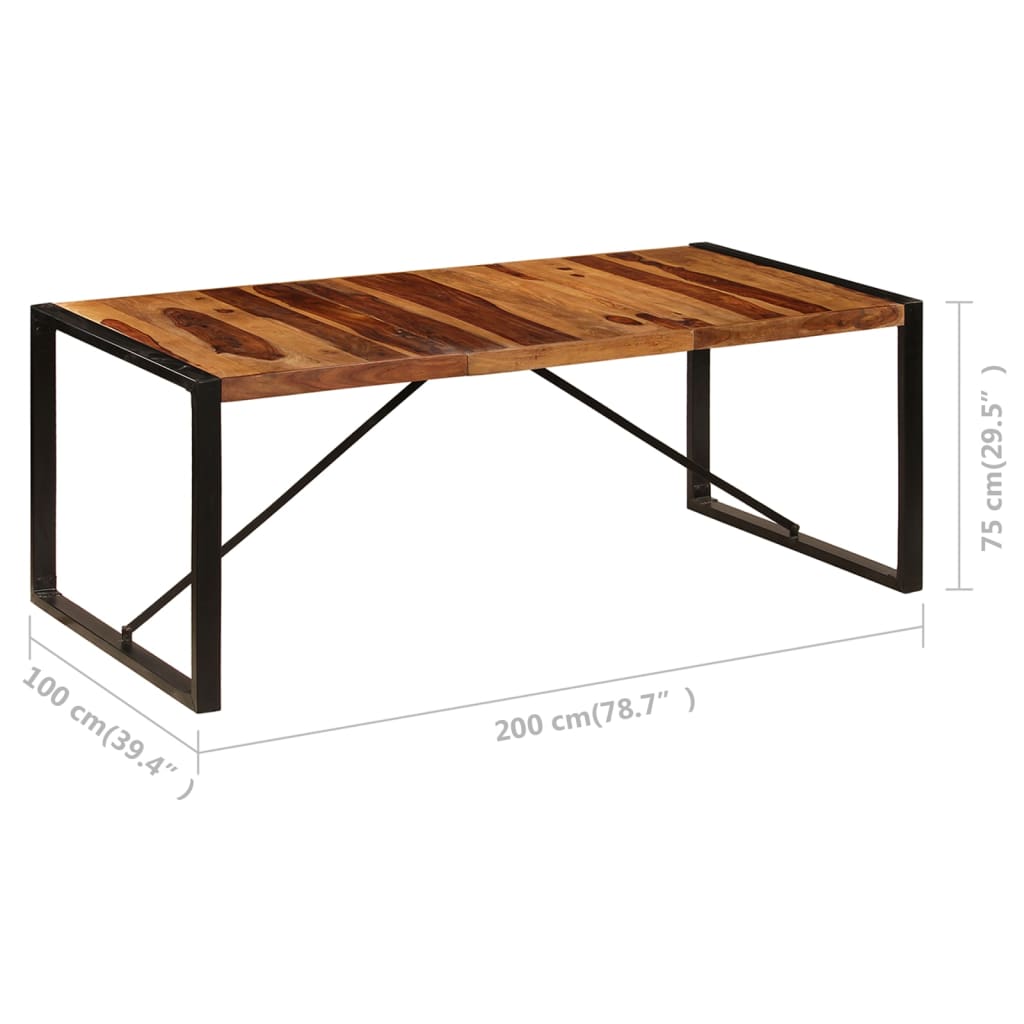 Dining Table Natural Acacia wood