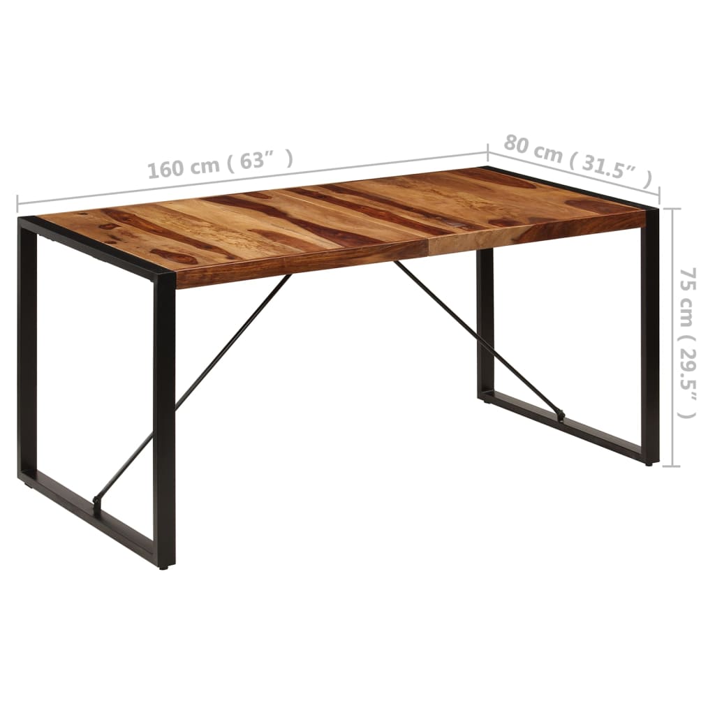 Dining Table Brown and black