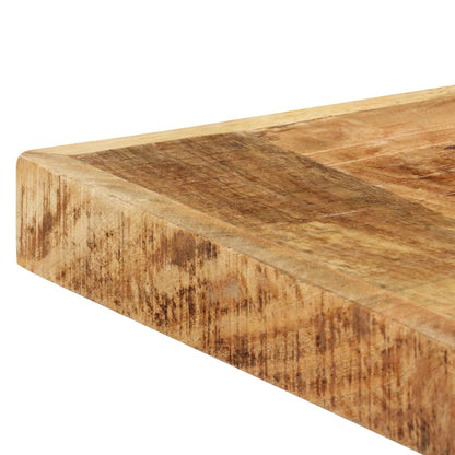 Dining Table Brown Solid Mango Wood 78.7 x 39.4 x 29.5 in