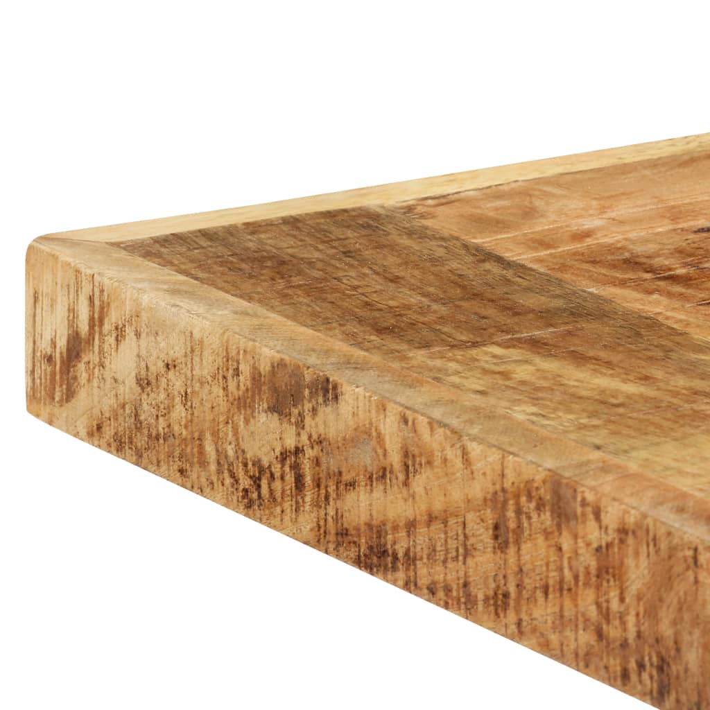 Dining Table Brown Solid Mango Wood 78.7 x 39.4 x 29.5 in