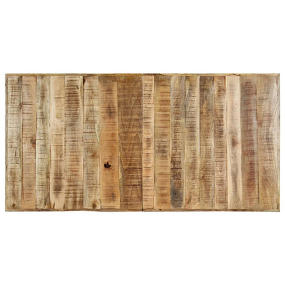 Dining Table Natural Wooden Solid rough mango wood