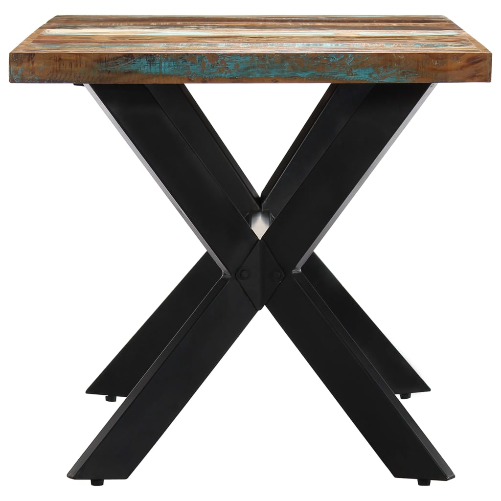 Dining Table Various shades of wood, Steel