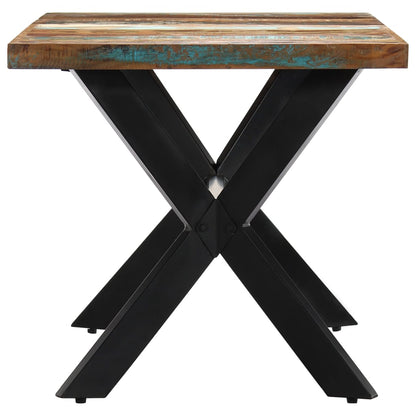 Dining Table Various shades of wood, Steel