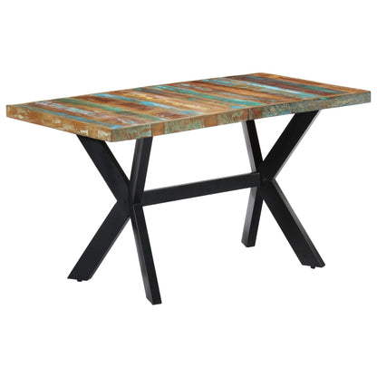 Dining Table Various shades of wood, Steel