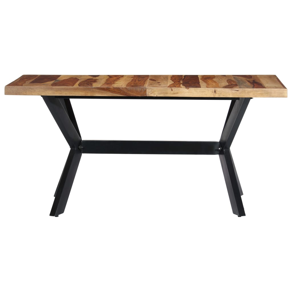 Dining Table Natural wood and black