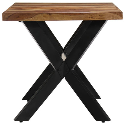 Dining Table Natural wood and black