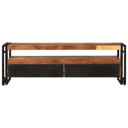 TV Cabinet Natural wood color, black