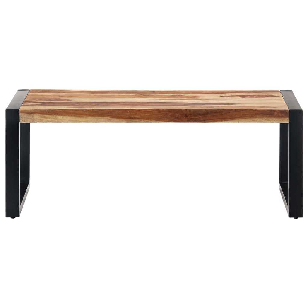 Coffee Table Natural wood color + black