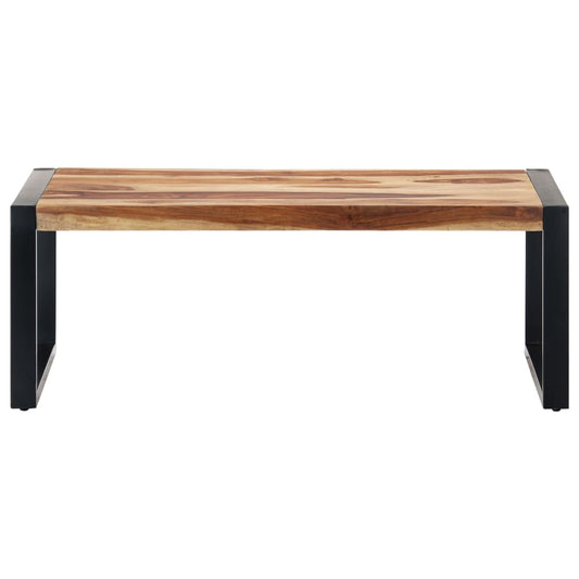Coffee Table Natural wood color + black