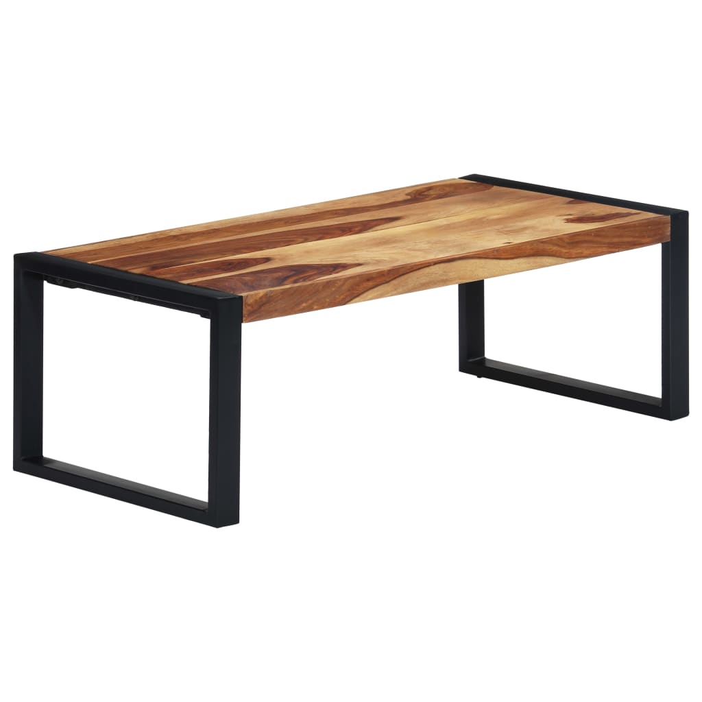 Coffee Table Natural wood color + black