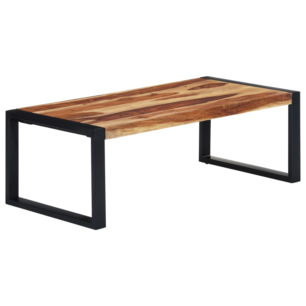 Coffee Table Natural wood color + black