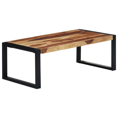 Coffee Table Natural wood color + black