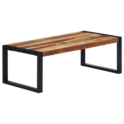 Coffee Table Natural wood color + black