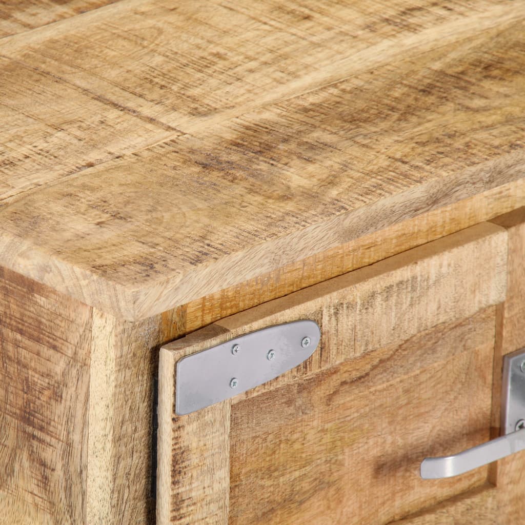 Coffee Table Natural Mango Wood Solid Mango Wood Compact